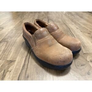 Ariat Expert Safety Clog 10023035 SD Composite Toe Brown Shoes Women's 11 B
